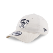 New Era 9FORTY Unstructured Oakland Raiders NFL Historic Chrome White Adjustable Cap