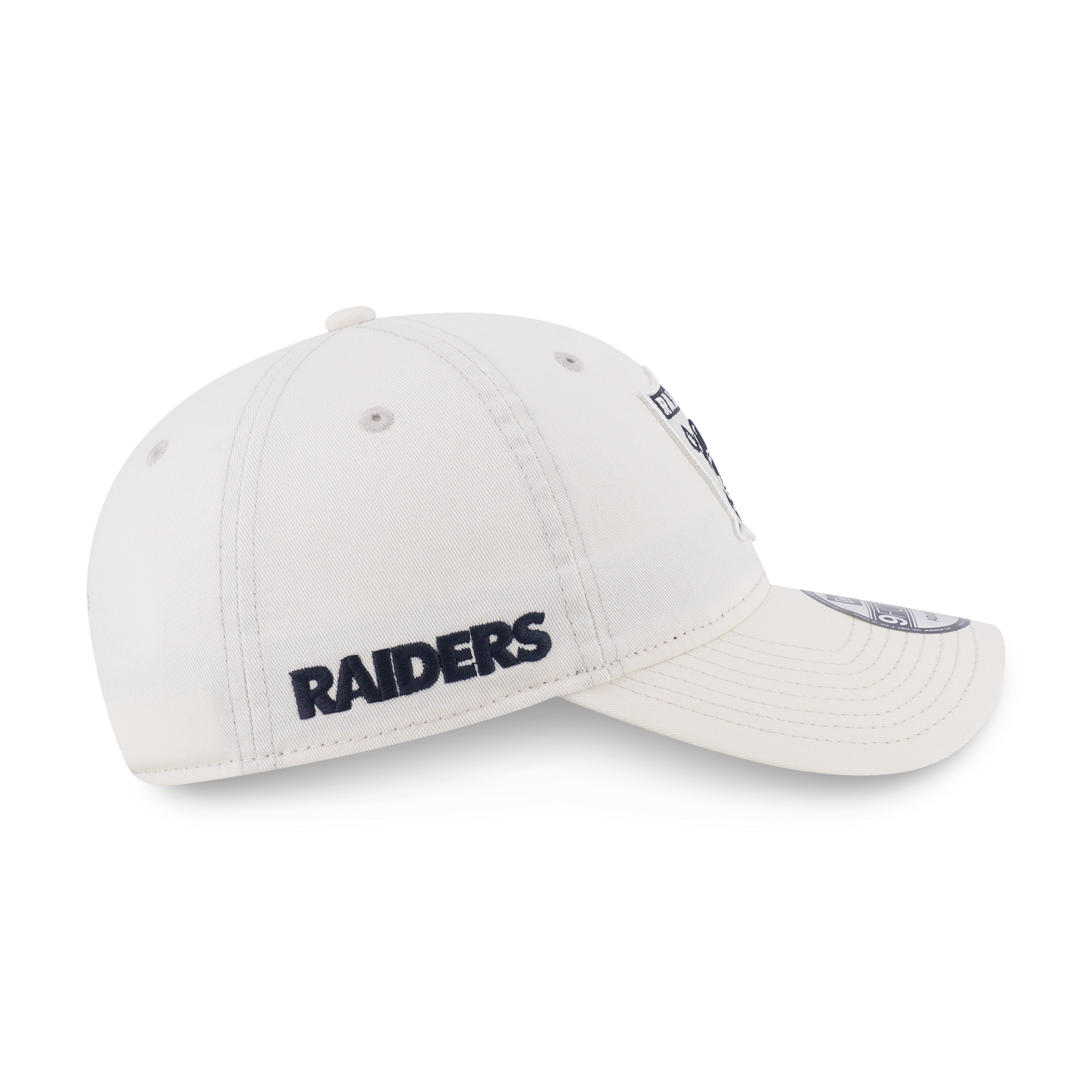 New Era 9FORTY Unstructured Oakland Raiders NFL Historic Chrome White Adjustable Cap