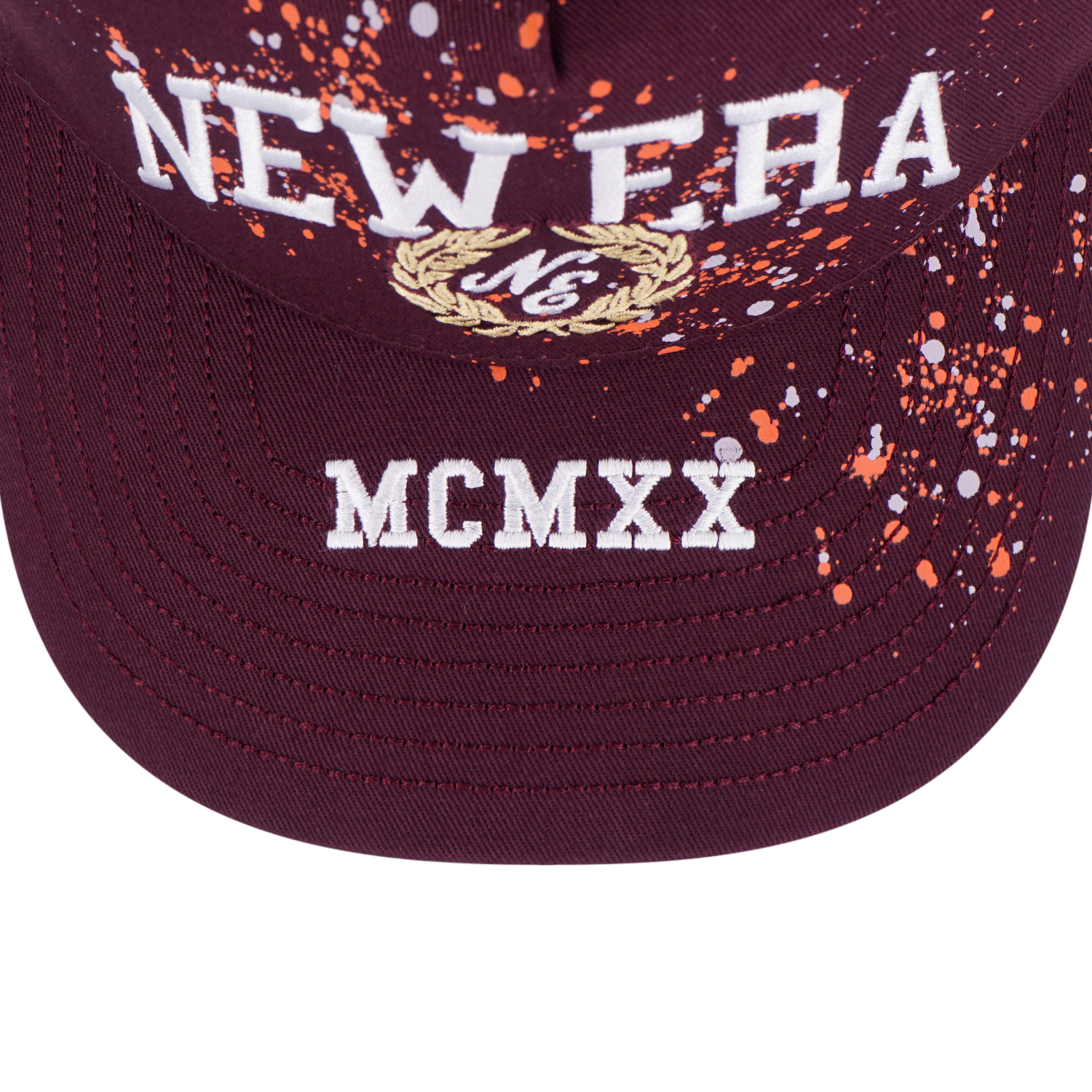 New Era 9FORTY A-Frame Street Class Maroon Snapback Cap