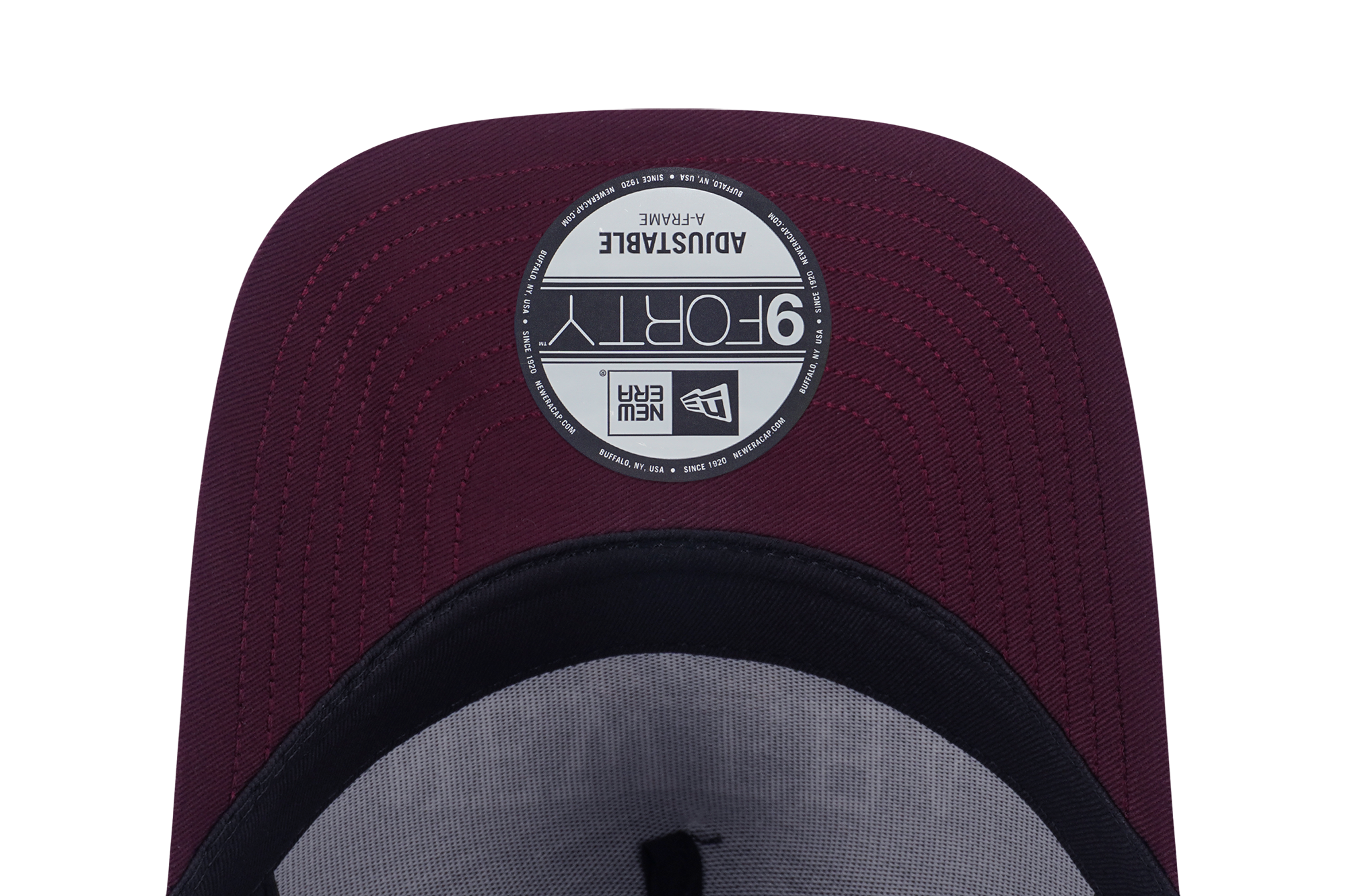 New Era 9FORTY A-Frame Street Class Maroon Snapback Cap