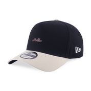 New Era 9FORTY A-Frame Script Metal Copper Black White Snapback Cap