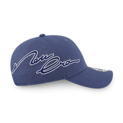 New Era 9FORTY Side Script Basic Muted Indigo Adjustable Cap