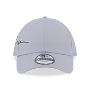 New Era 9FORTY Side Script Basic Dolphin Grey Adjustable Cap