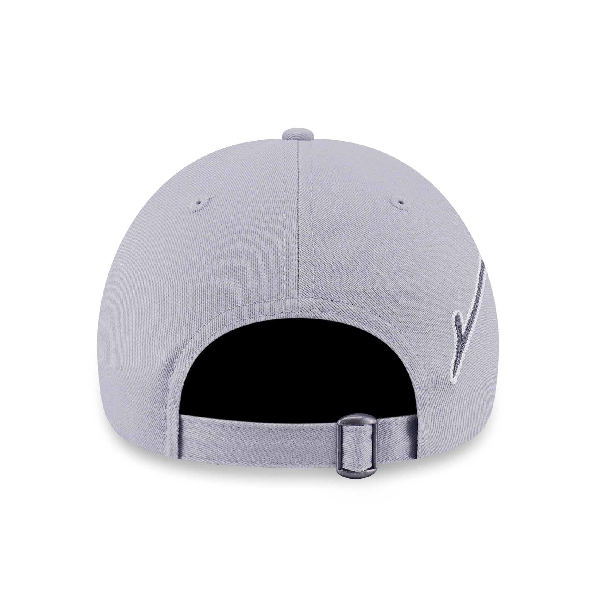 New Era 9FORTY Side Script Basic Dolphin Grey Adjustable Cap