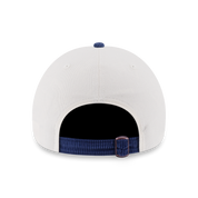 New Era 9FORTY Script Metal Copper Chrome White Indigo Adjustable Cap