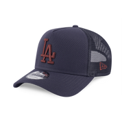 New Era 9FORTY A-Frame Los Angeles Dodgers Color Era Graphite Trucker Snapback Cap