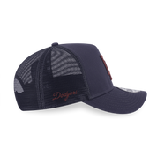 New Era 9FORTY A-Frame Los Angeles Dodgers Color Era Graphite Trucker Snapback Cap