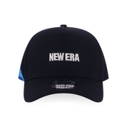 New Era 9FORTY A-Frame Mountain Logo Black Snapback Cap