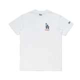 New Era Los Angeles Dodgers Essential White Short Sleeve T-Shirt