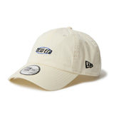 New Era Casual Classic Racer Logo Cream Adjustable Cap