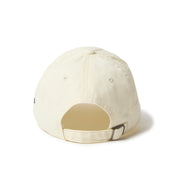 New Era Casual Classic Racer Logo Cream Adjustable Cap