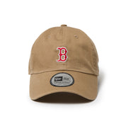 New Era Casual Classic Boston Red Sox MLB Under Visor Logo Khaki Adjustable Cap