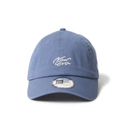 New Era Casual Classic Handwritten Logo Blue Adjustable Cap