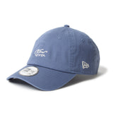 New Era Casual Classic Handwritten Logo Blue Adjustable Cap