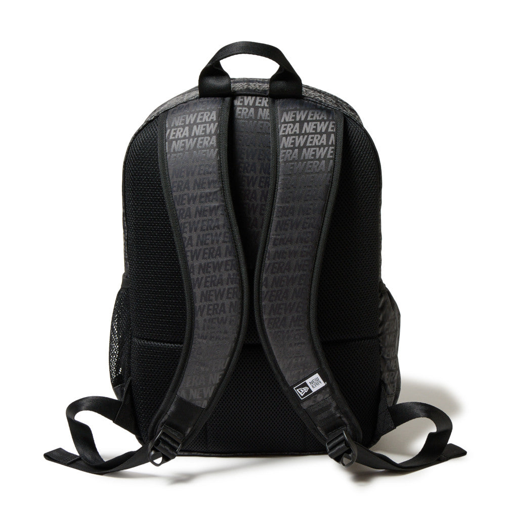 New Era Jacquard Logo 35L Black Campus Backpack