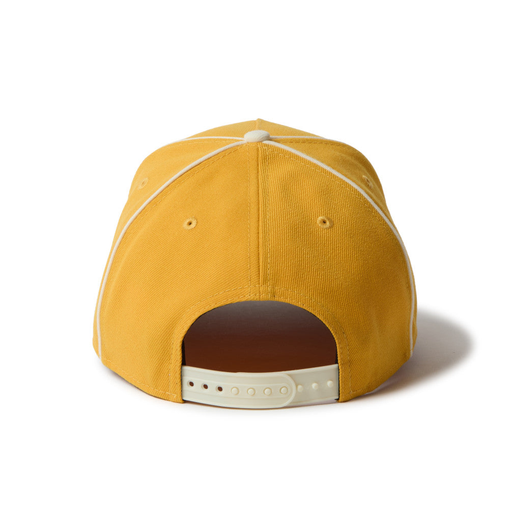 New Era 9FORTY Los Angeles Dodgers Piping Two Tone Gold Adjustable Cap