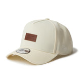 New Era 9FORTY A-Frame Leather Patch Chrome Adjustable Cap