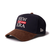 New Era 9FORTY A-Frame Duck 2Tone Navy Brown Adjustable Cap