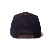 New Era 9FORTY A-Frame Duck 2Tone Navy Brown Adjustable Cap