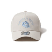 New Era 9FORTY A-Frame Archive Embroidery Cap Logo Stone Snapback Cap