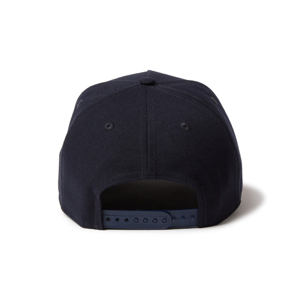 New Era 9FORTY A-Frame Archive Embroidery Cap Logo Navy Snapback Cap
