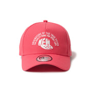New Era 9FORTY A-Frame Archive Embroidery Cap Logo Pink Snapback Cap