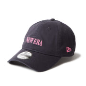 New Era 9TWENTY Neon Logo Navy Adjustable Cap