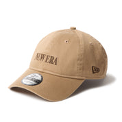 New Era 9TWENTY Neon Logo Khaki Adjustable Cap