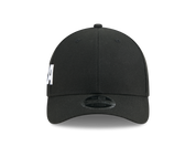 New Era 9FORTY Wordmark Basic Black M-Crown Adjustable Cap