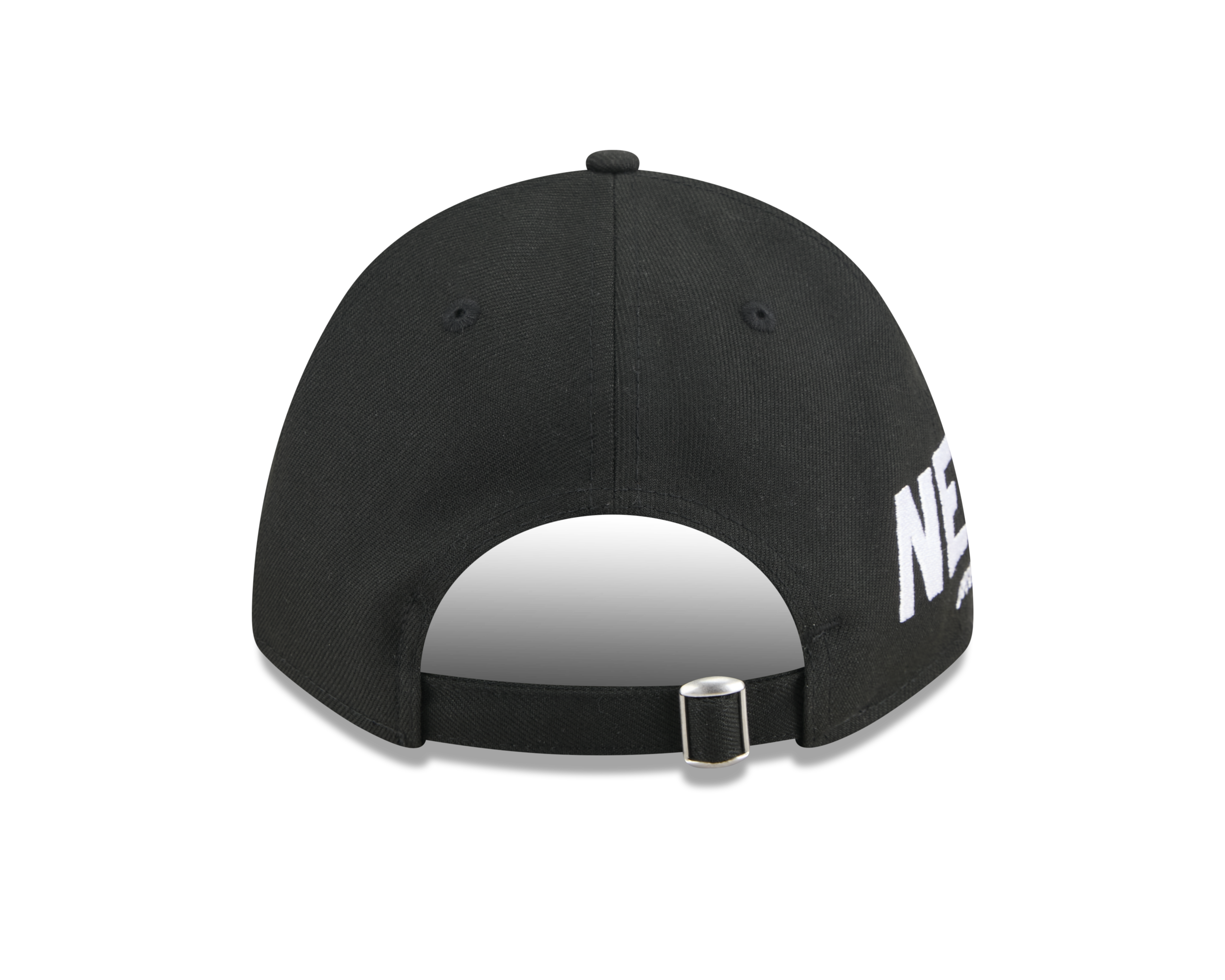 New Era 9FORTY Wordmark Basic Black M-Crown Adjustable Cap