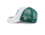 New Era 9FORTY A-Frame New York Yankees Color Era SIlver Snow Green Trucker Adjustable Cap