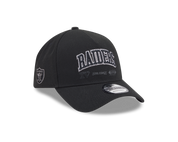 New Era 9FORTY A-Frame Las Vegas Raiders Raiders Wear Black Adjustable Cap