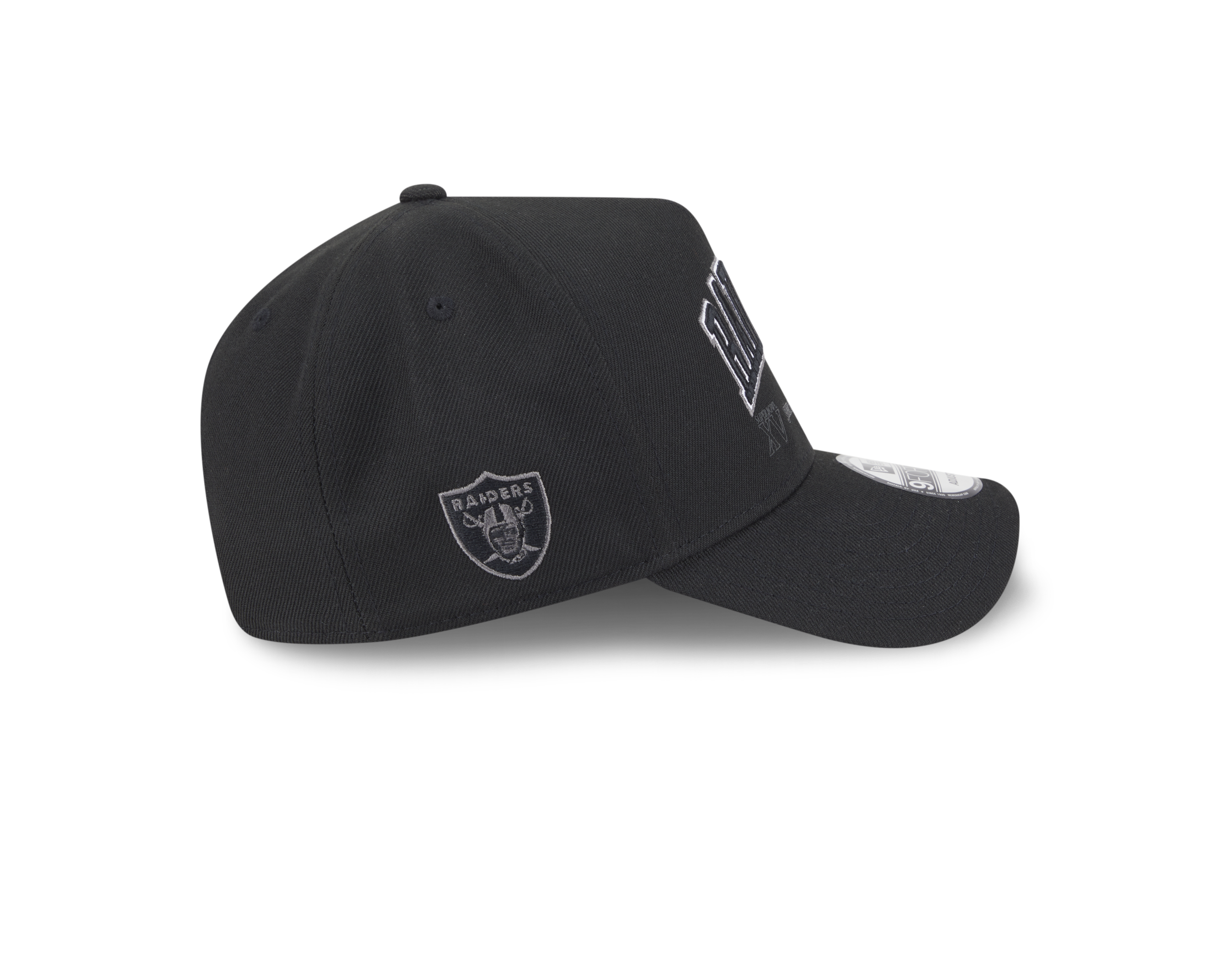 New Era 9FORTY A-Frame Las Vegas Raiders Raiders Wear Black Adjustable Cap