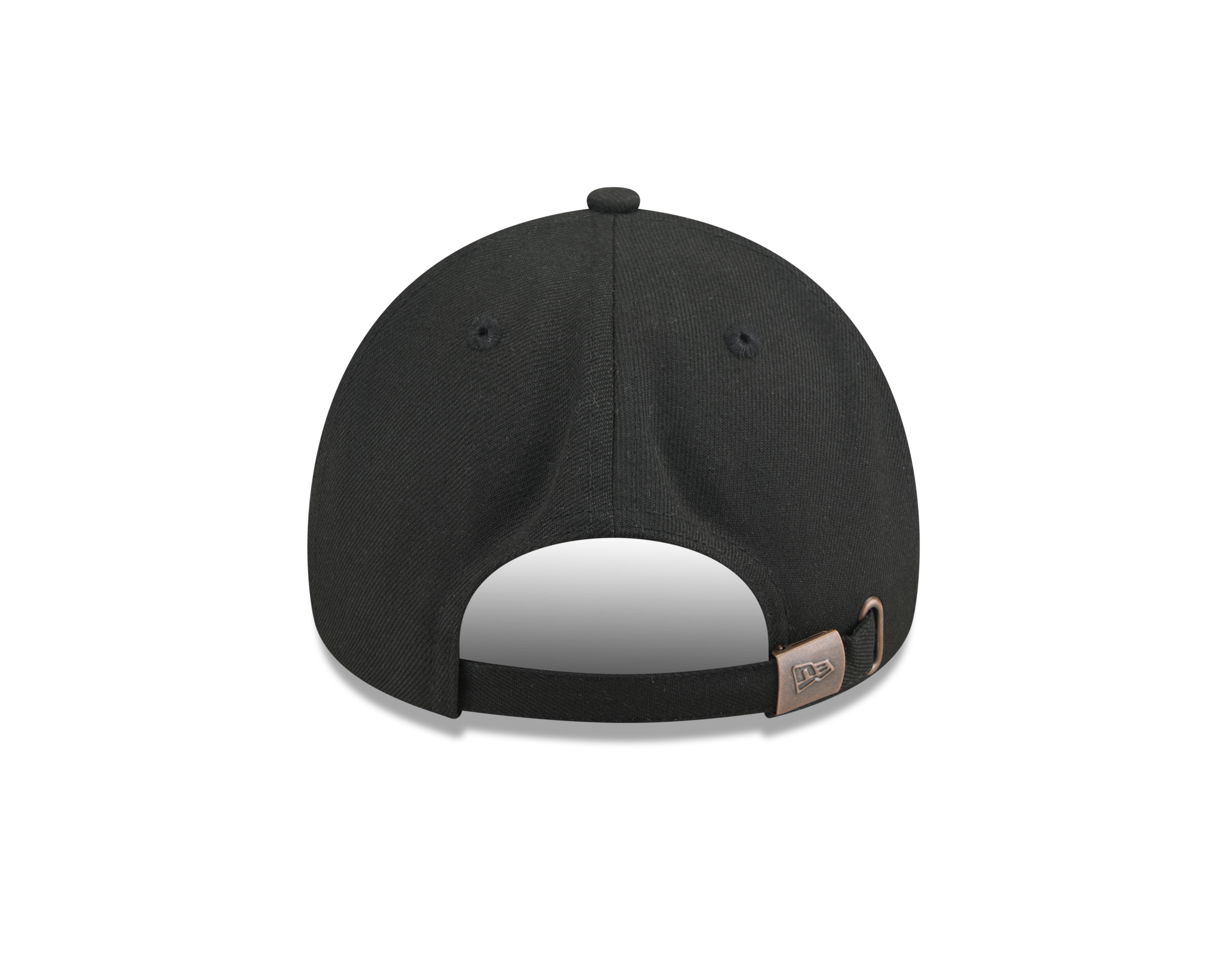 New Era 9FORTY A-Frame New York Yankees Metal Badge Bronze Green Black Adjustable Cap