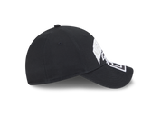 New Era 9FORTY Wordmark Street Archived Black Cross Panels Adjustable Cap