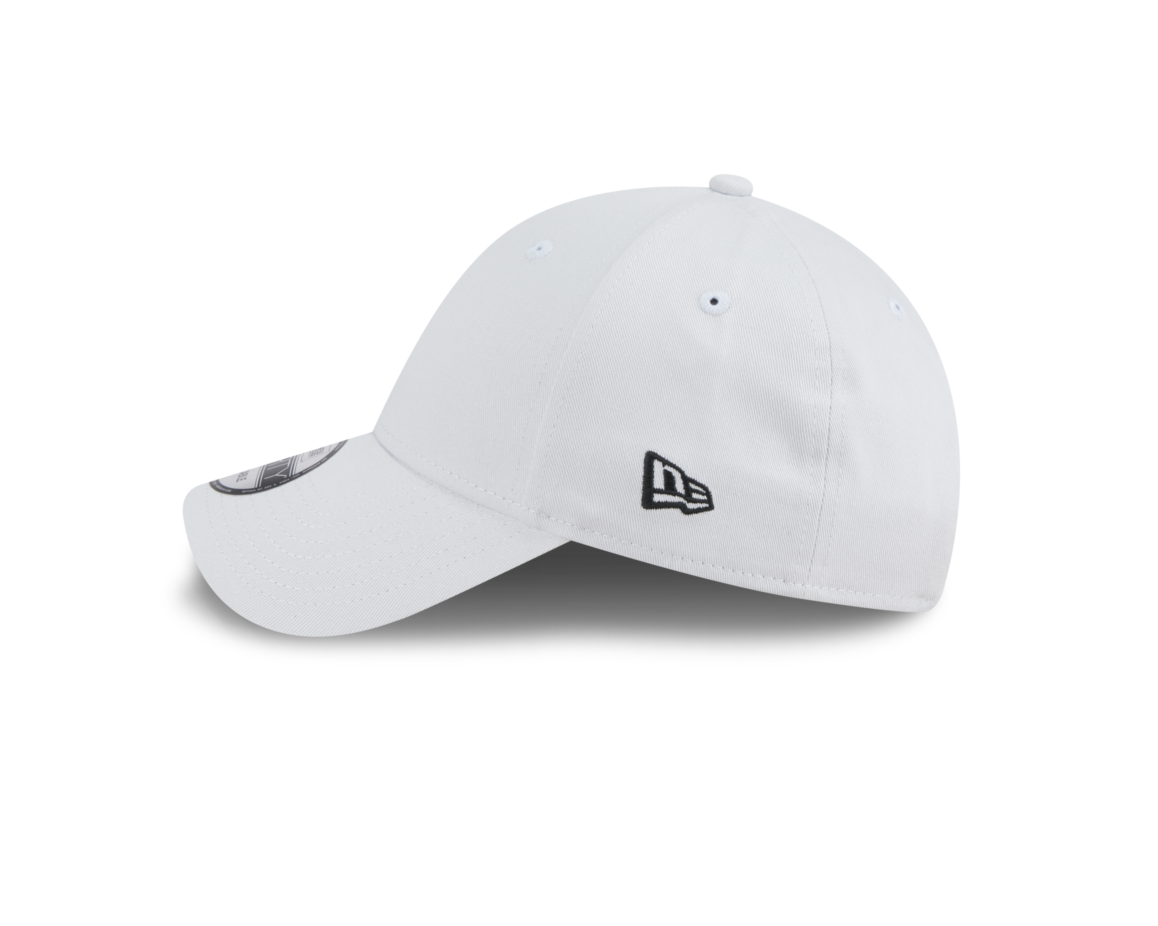 New Era 9FORTY Wordmark Basic Silver Snow Adjustable Cap