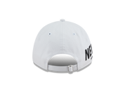 New Era 9FORTY Wordmark Basic Silver Snow Adjustable Cap