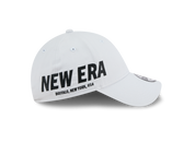 New Era 9FORTY Wordmark Basic Silver Snow Adjustable Cap