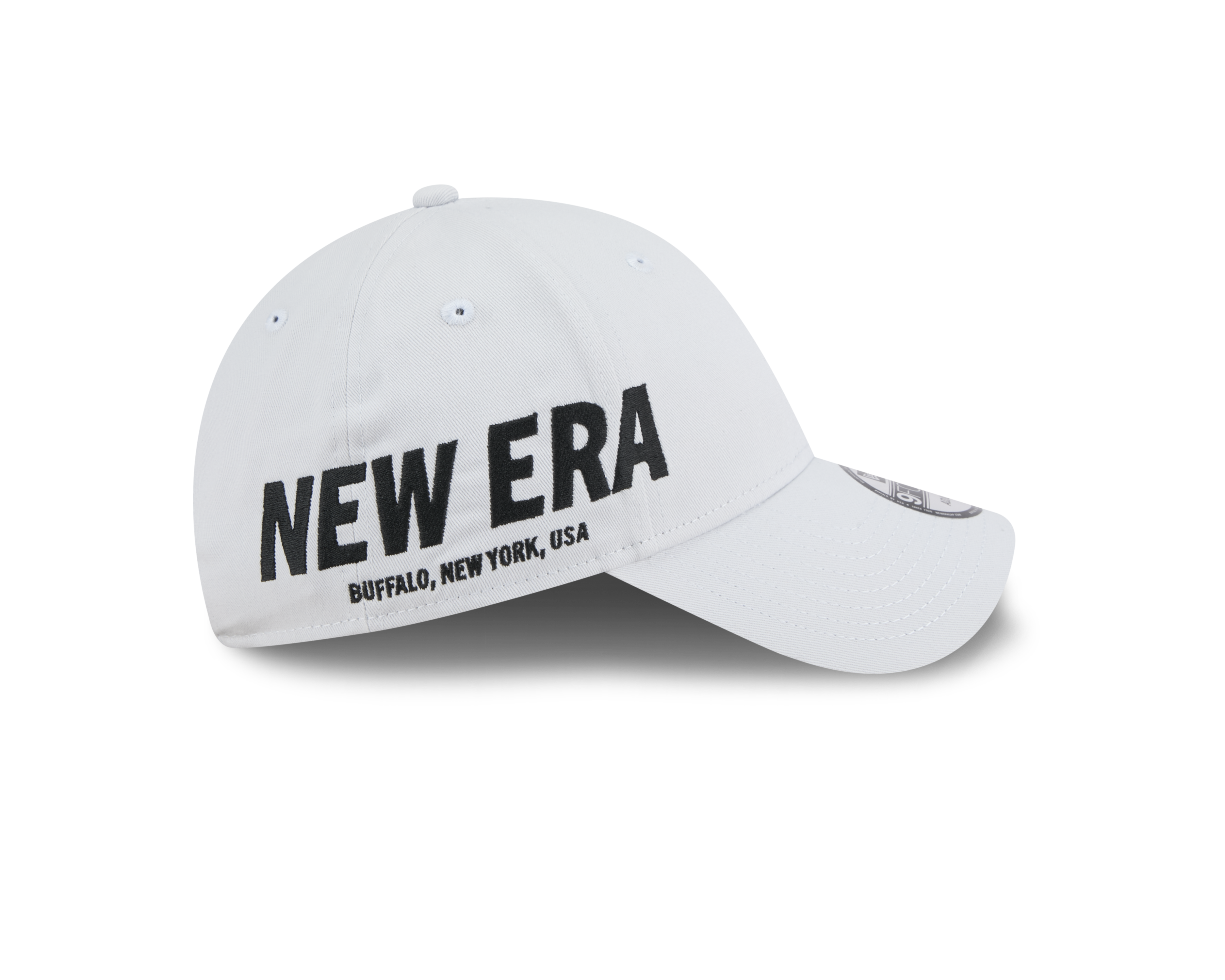 New Era 9FORTY Wordmark Basic Silver Snow Adjustable Cap
