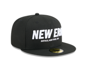 New Era  Basic Black Fitted Cap