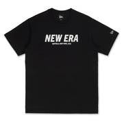New Era Wordmark Basic Black COOLERA Short Sleeve T-Shirt