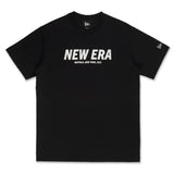 New Era Wordmark Basic Black COOLERA Short Sleeve T-Shirt