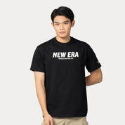 New Era Wordmark Basic Black COOLERA Short Sleeve T-Shirt
