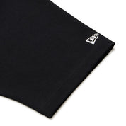 New Era Wordmark Black Oversized Short Sleeve Rugby Shirt