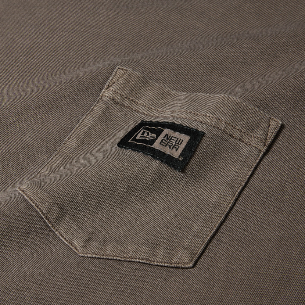 New Era Garment Dye Brown Short Sleeve T-Shirt