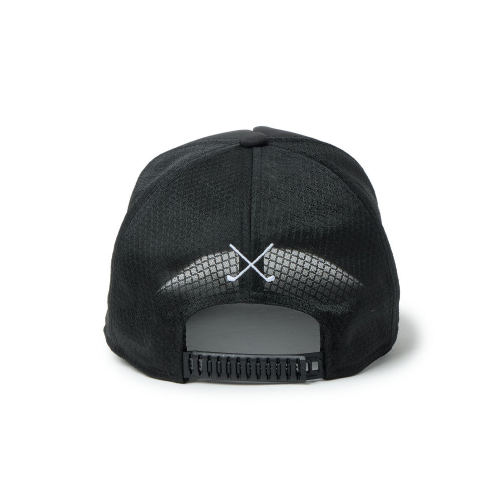 New Era 9FORTY Apex New York Yankees Golf Black Adjustable Cap