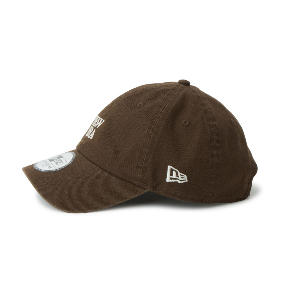 New Era Casual Classic Square Logo Walnut Adjustable Cap