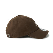 New Era Casual Classic Square Logo Walnut Adjustable Cap