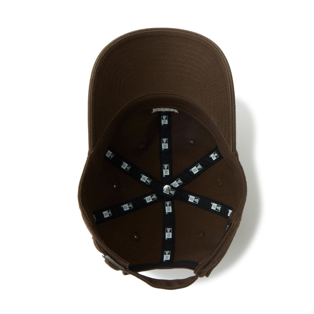 New Era Casual Classic Square Logo Walnut Adjustable Cap