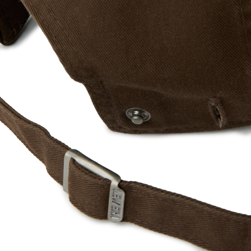 New Era Casual Classic Square Logo Walnut Adjustable Cap